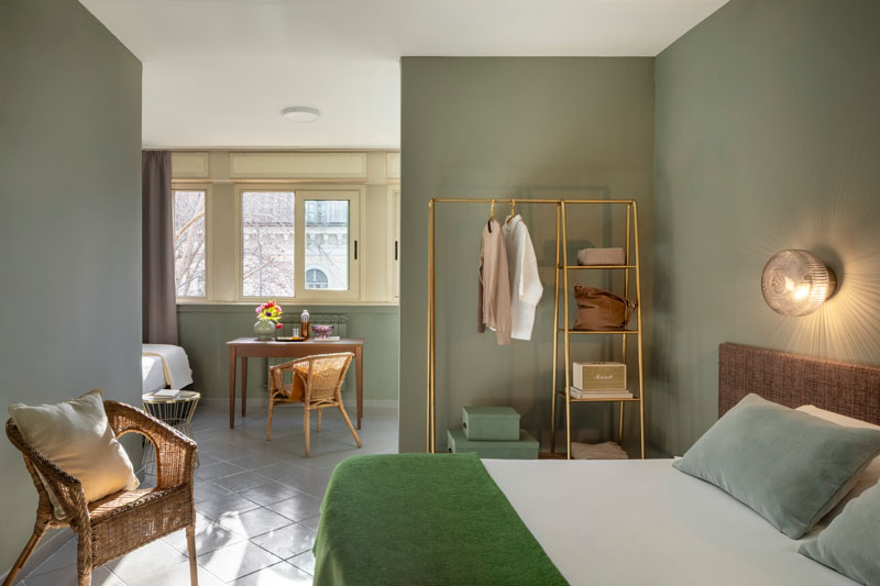 Vista generale della camera family - Hotel Marisa, BZAR hotels a Roma - Vista 2