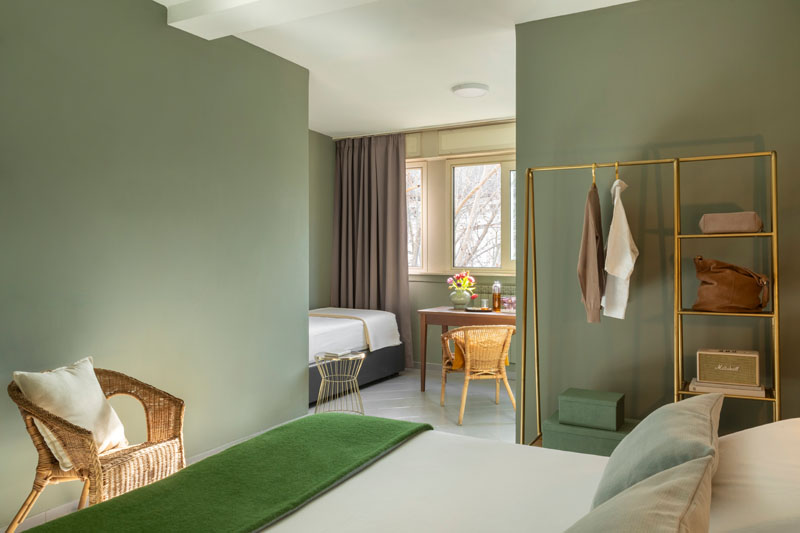 Vista generale della camera family - Hotel Marisa, BZAR hotels a Roma - Vista 3