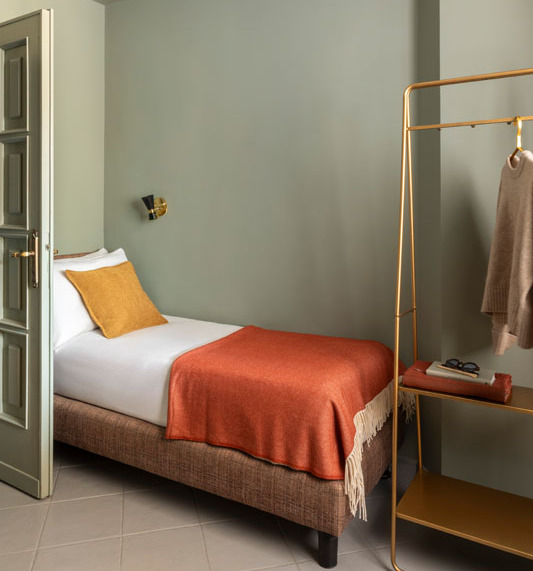 Antemprima della camera singola - Hotel Marisa, BZAR hotels a Roma