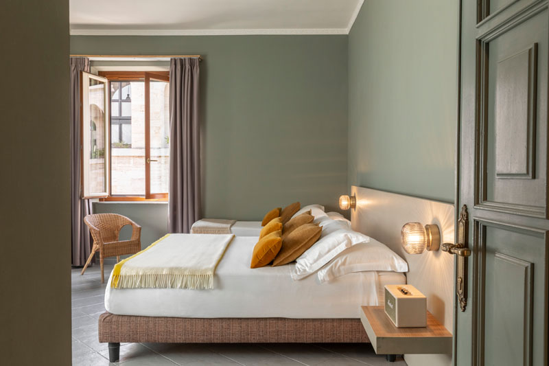 Vista generale della camera tripla - Hotel Marisa, BZAR hotels a Roma - Vista 1